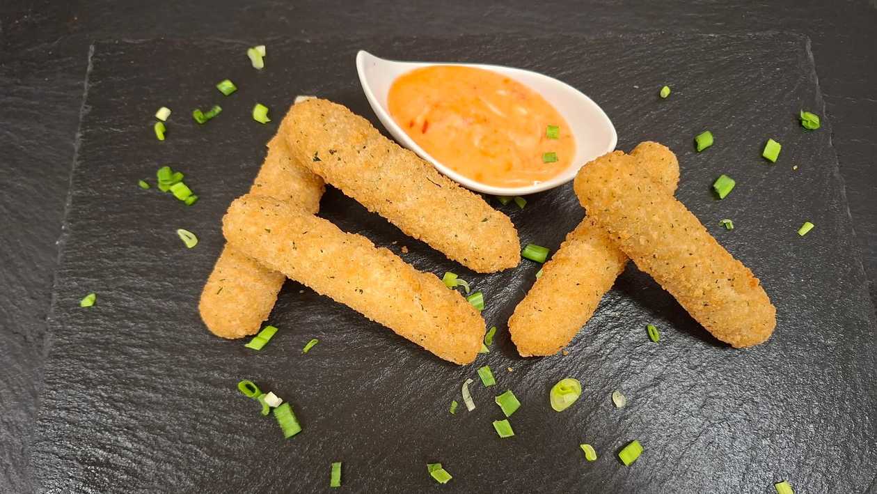 Mozzarella sūrio lazdelės