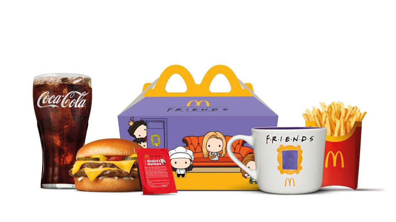 Double Cheeseburger Friends meal