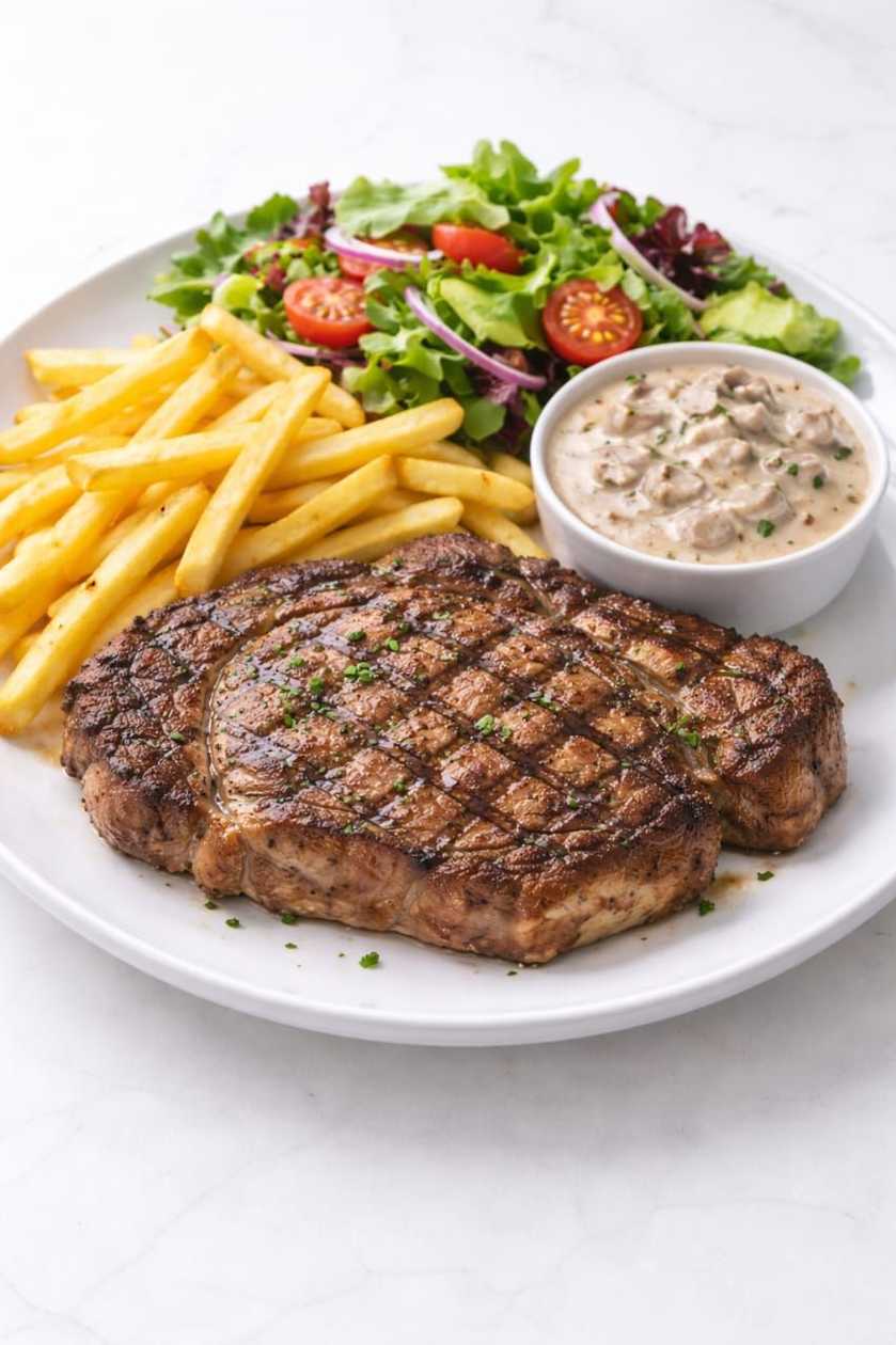 Grilled Ribeye on Bone