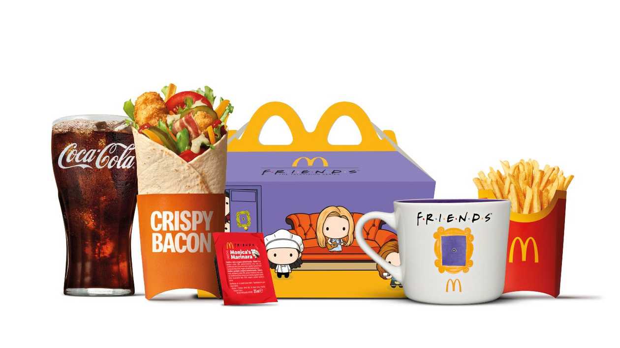 Crispy Bacon McWrap Friends meal