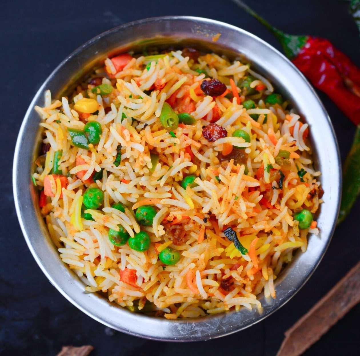 Vegetables Dum Biryani