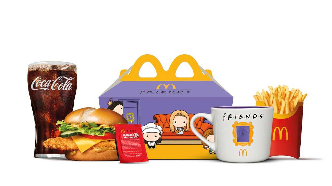 McCrispy Deluxe Friends meal