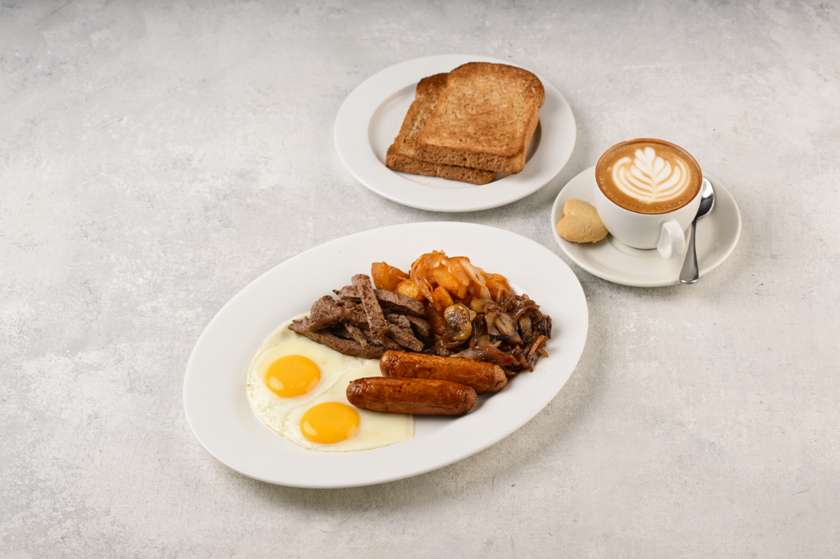 Hungry Man's Breakfast