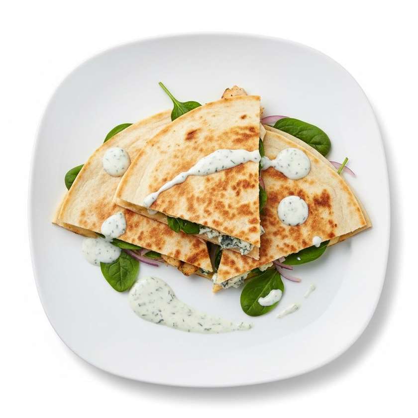 Quesadila Chicken and Bluecheese