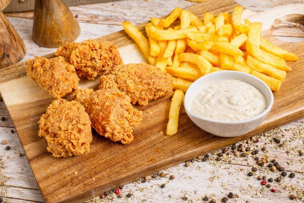 Meniu 5 Crispy Wings