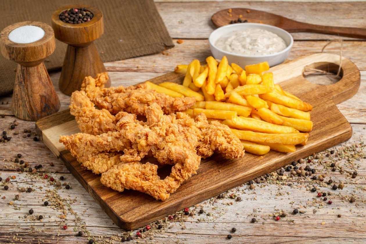 Meniu 8 Crispy Strips