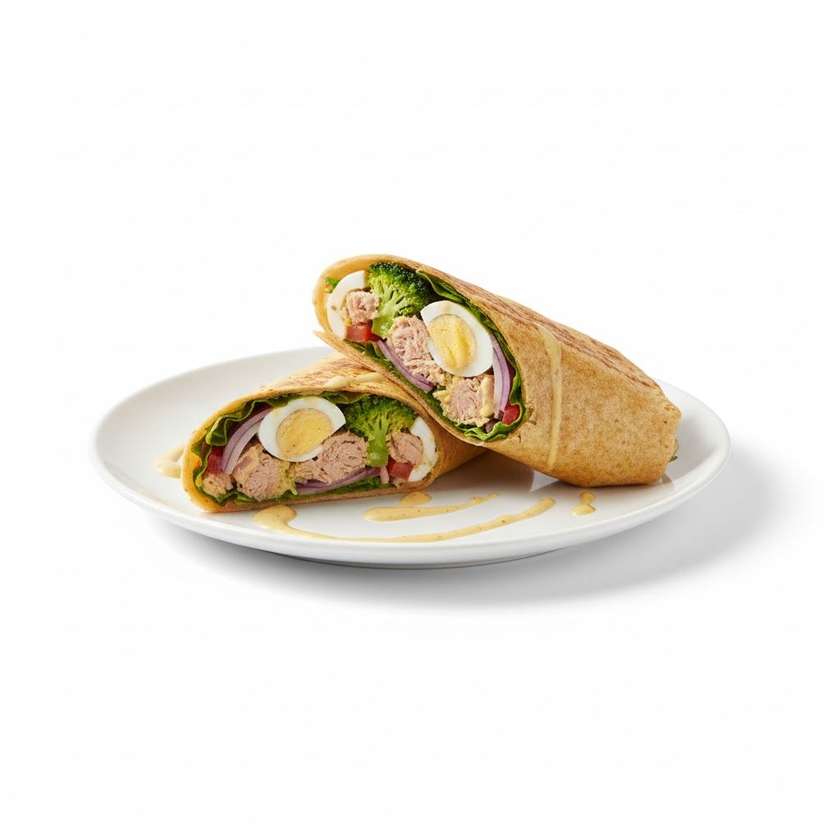 Tuna Broccoli Wrap