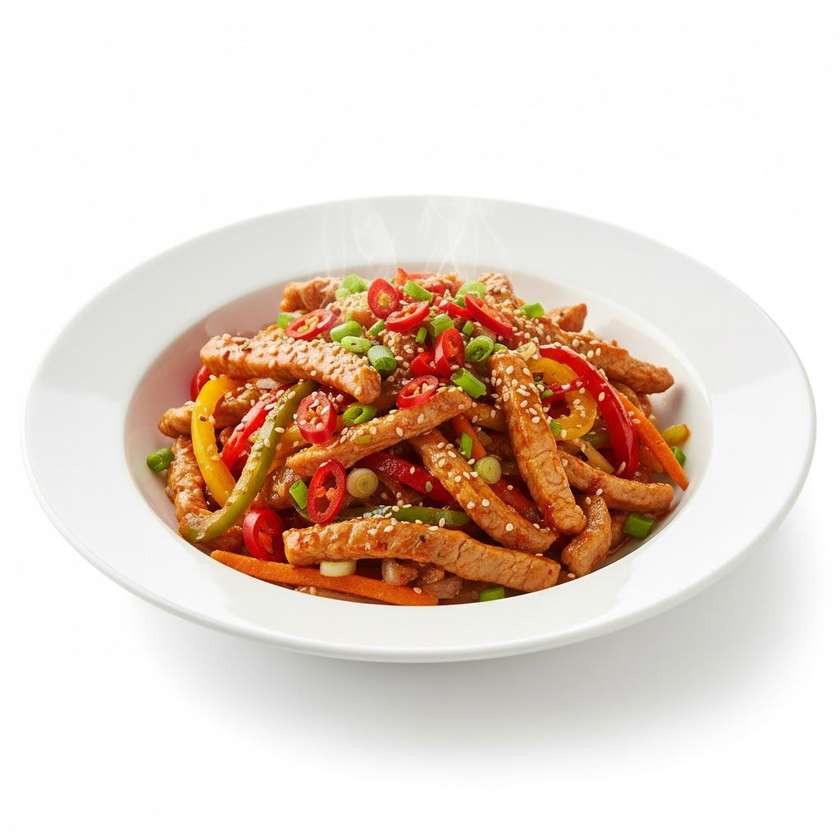 Spicy Pork Strips