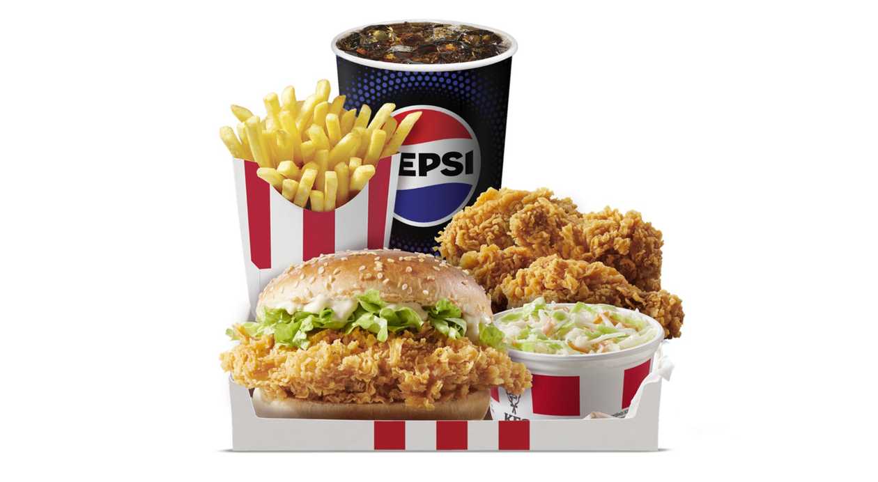 Zinger Box Γεύμα Μεγάλο