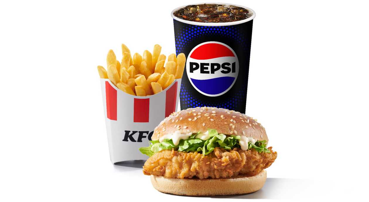 Fillet Burger Large Meal