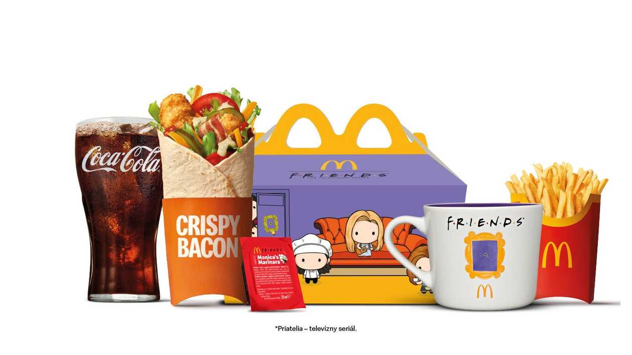 Crispy Bacon McWrap Friends menu