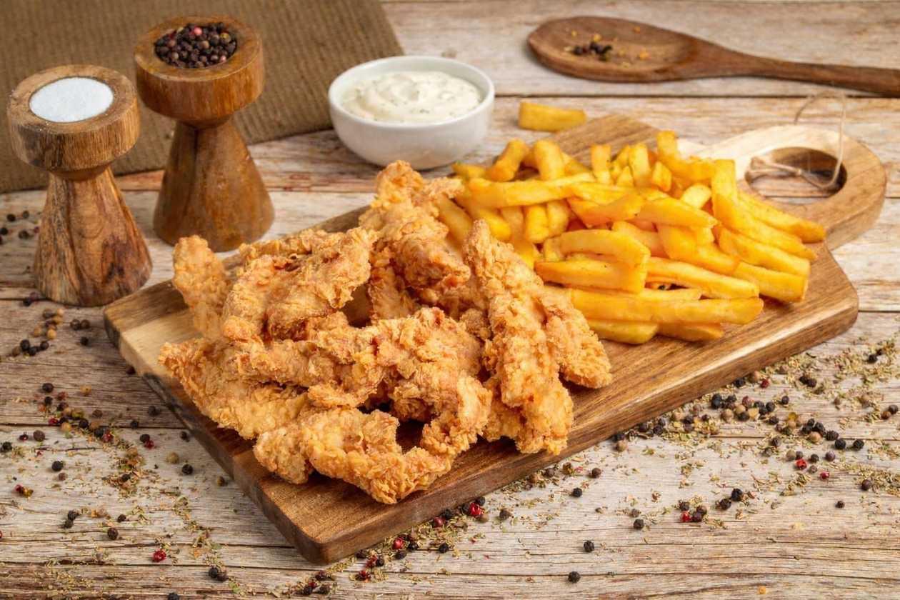 Meniu 5 Crispy Strips