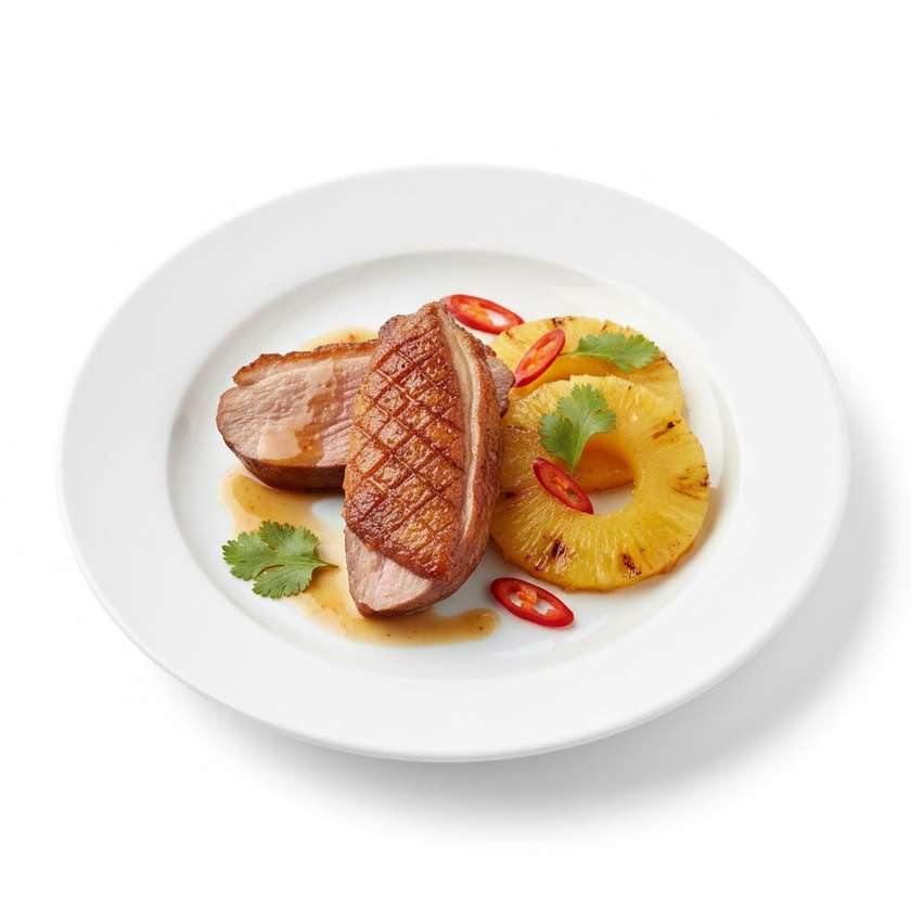Duck with Pineapple