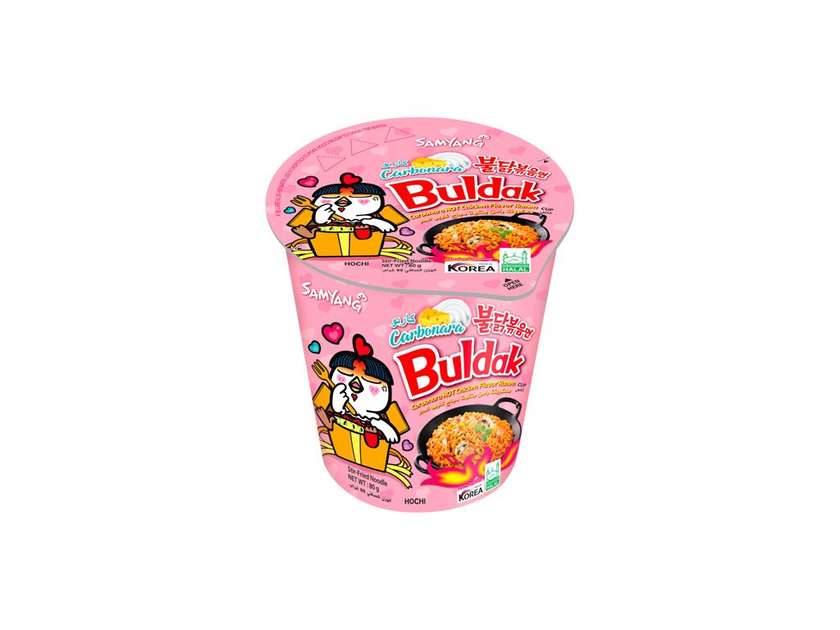 X121. Samyang Ramen Carbonara Hot Chicken Cup (2+1)