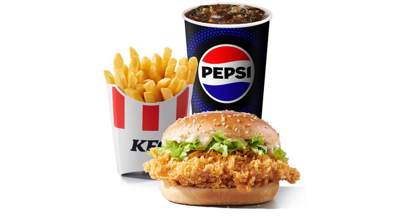 Zinger Burger Regular Meal