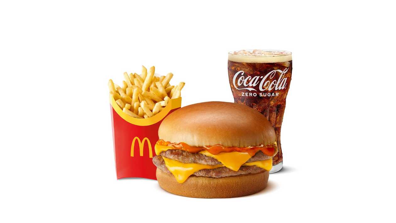 Double Chargrill, large meal