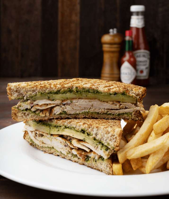 Grilled Chicken & Sun Dried Tomato Sandwich