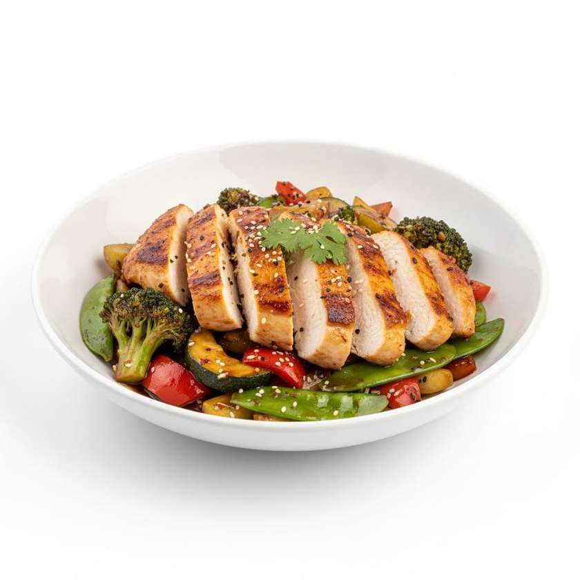 Chicken of a "mysterious flavour"