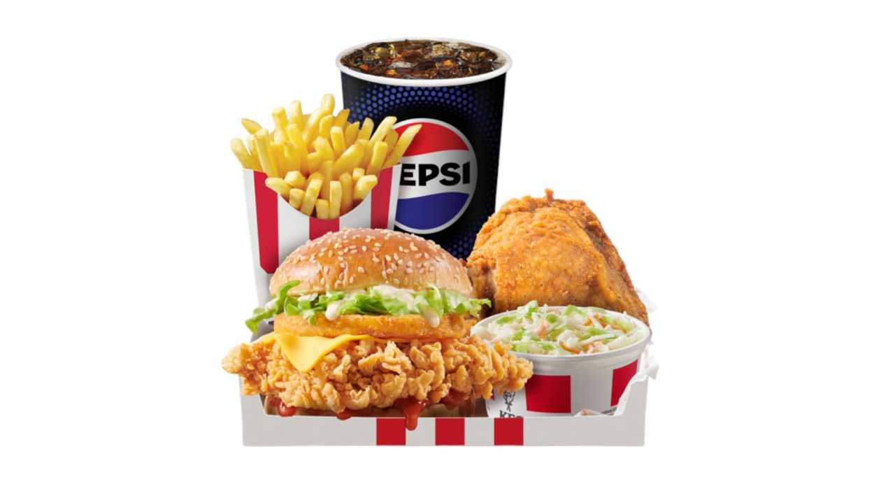 Μεγάλο Γεύμα Κουτί Φιλέτου Πύργος