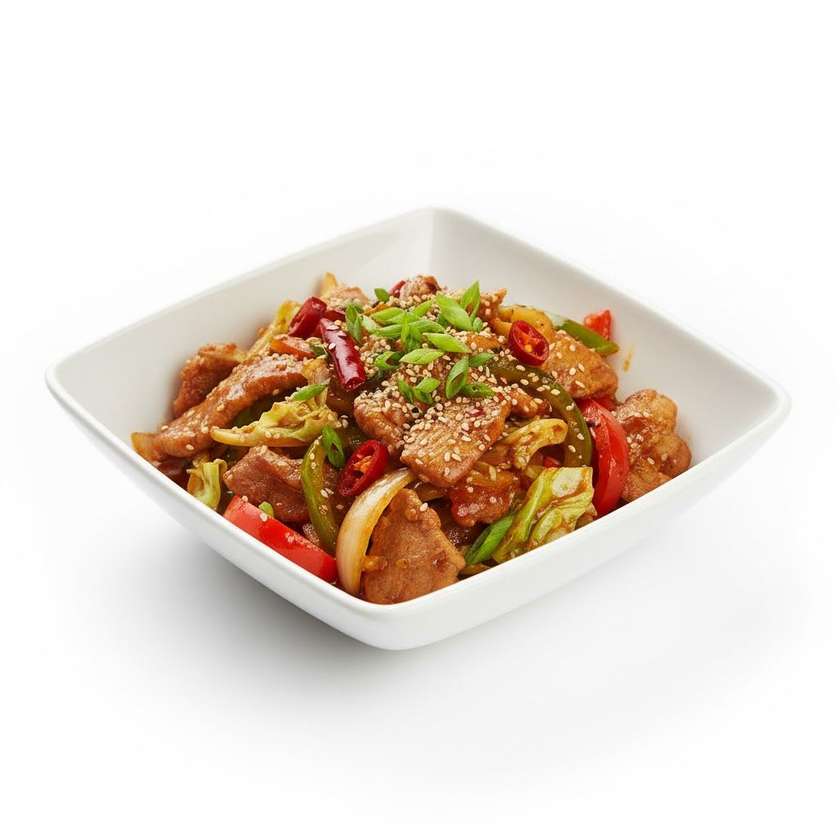 Sichuan pork