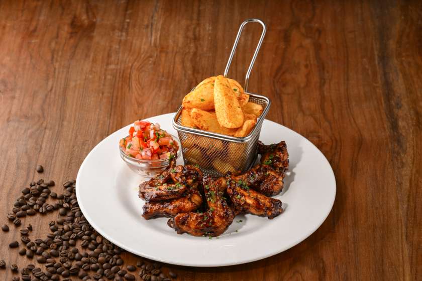 10 Pieces BBQ Coffee Chicken Wings