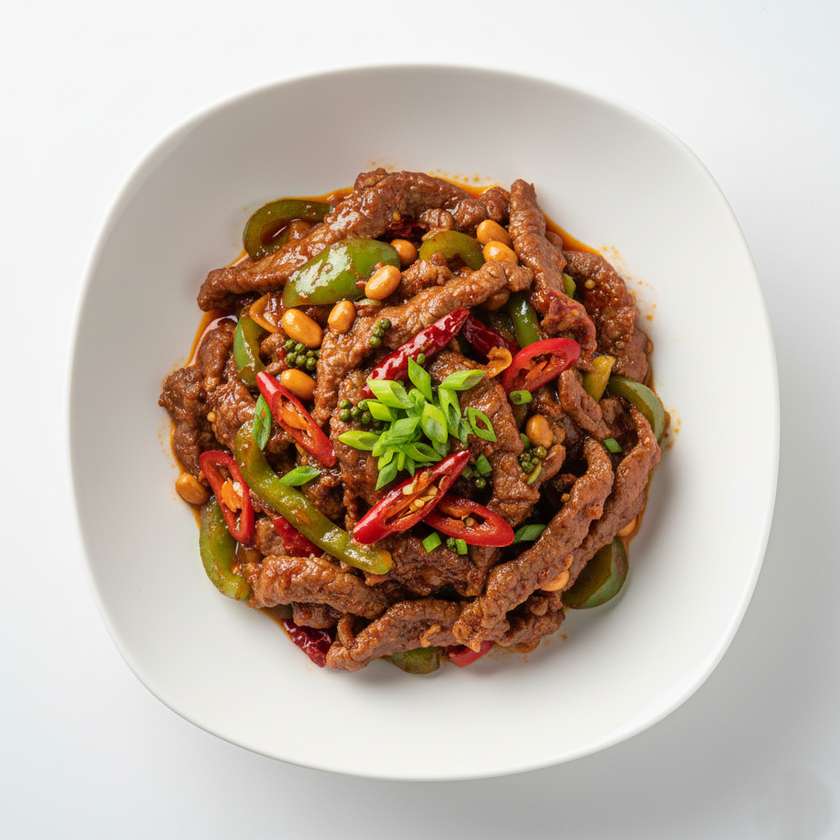 Sichuan beef