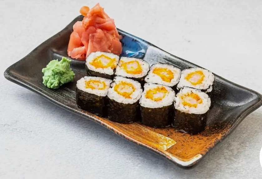 Smažené krevety Maki 8ks