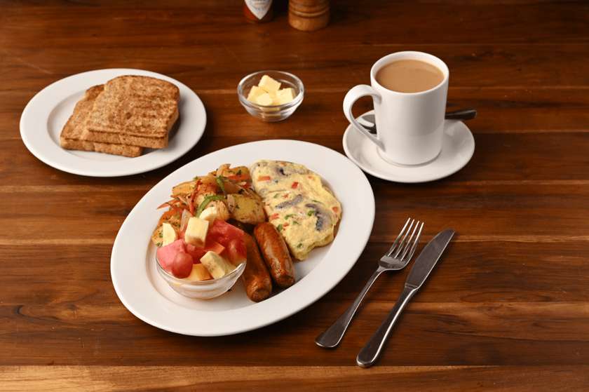 Egg and Veg Omelette Combo