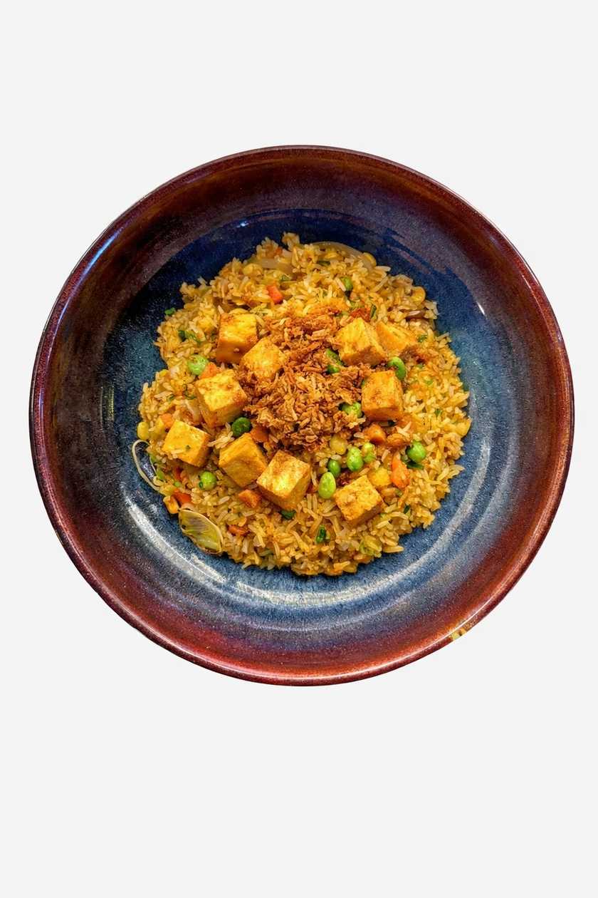 Tofu Fried Rice (Vegetarian)