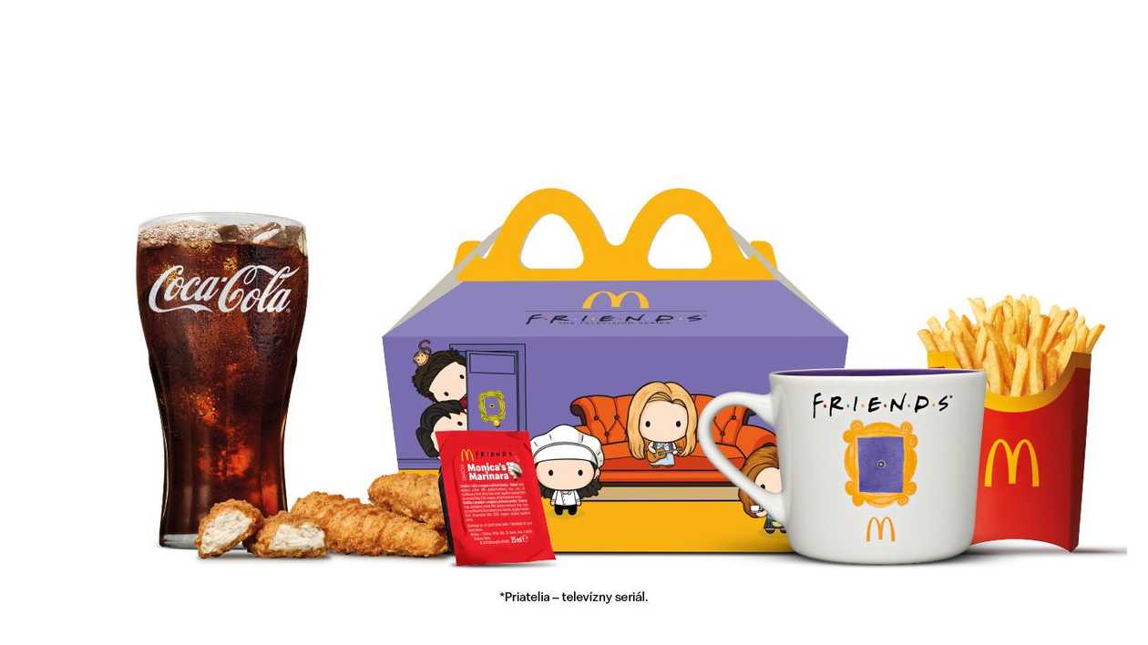 Chicken Strips 4 ks Friends menu