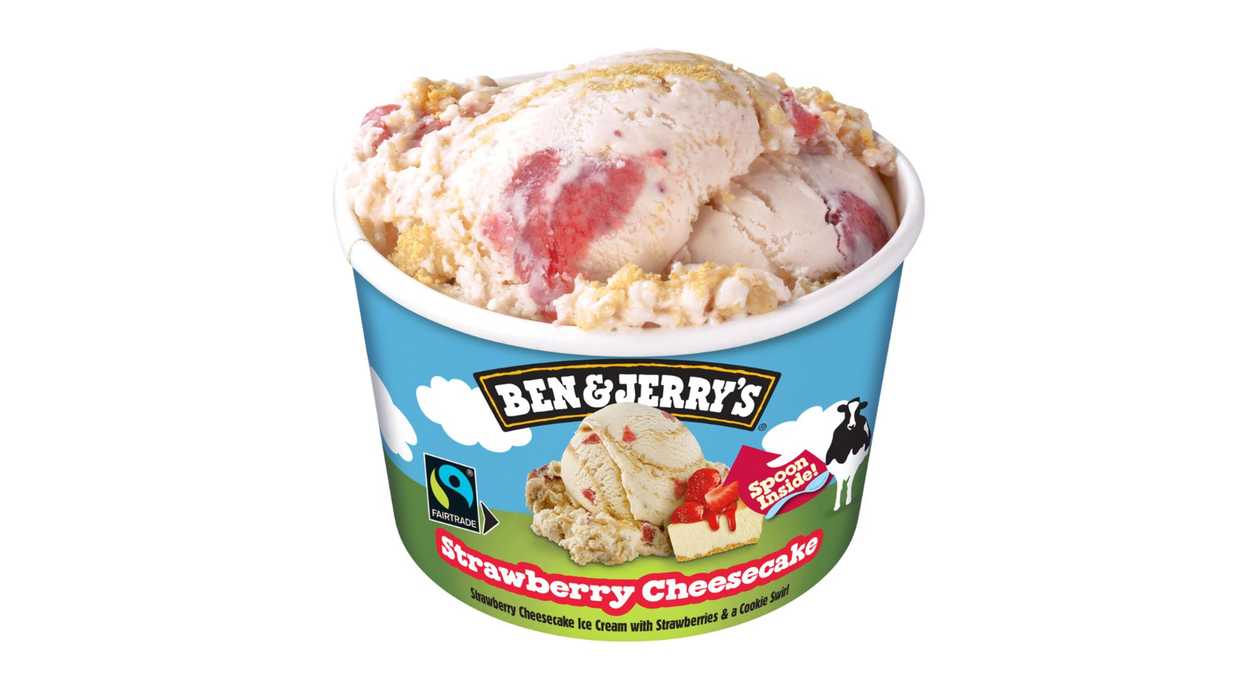 Ben & Jerry's Strawberry Cheesecake 100ml