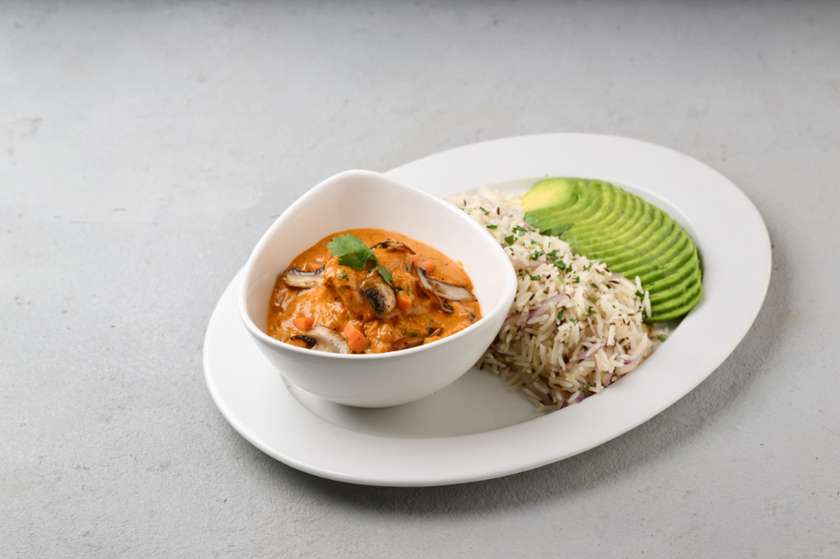 Chicken & Mushroom Medley Curry