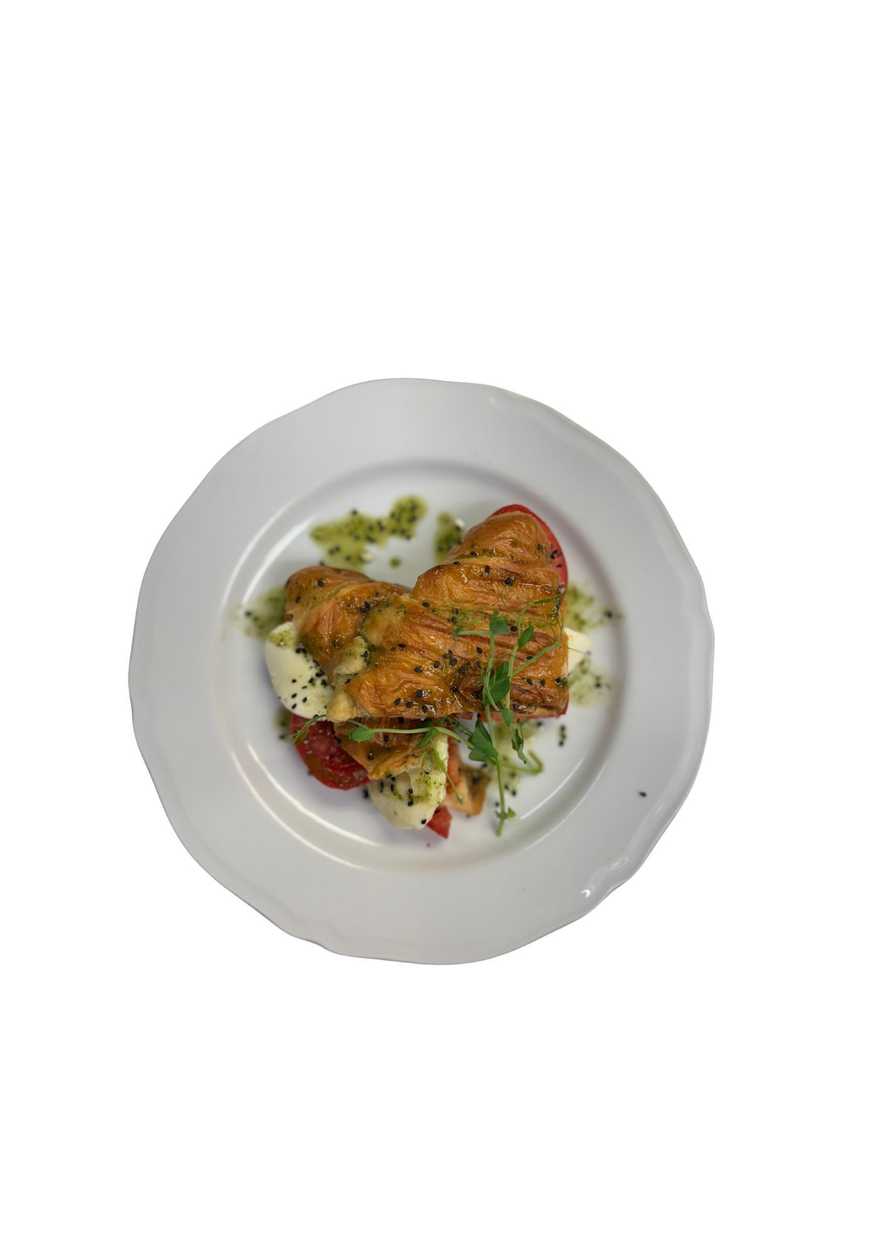 Veggie Baked Croissant