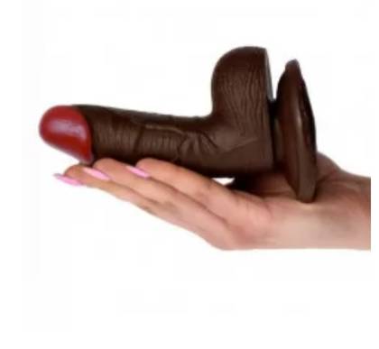 Dildo Realístico Sensations 5" Negro