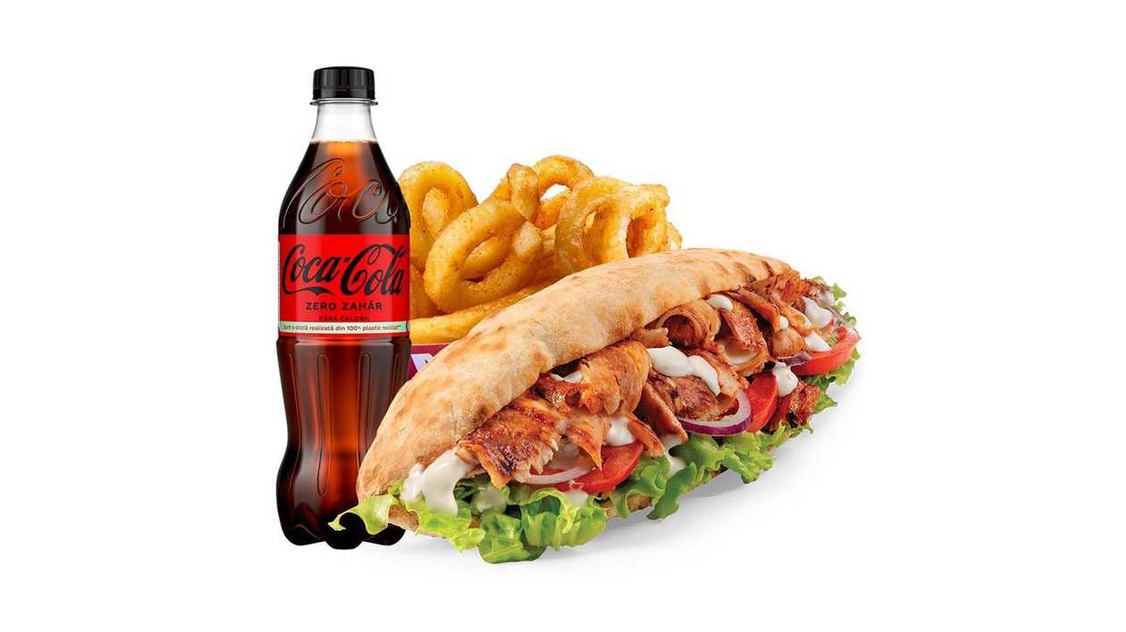 Meniu Doner curcan Twister mare