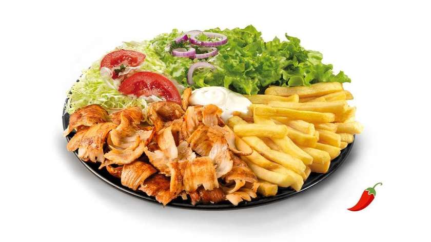 Piatto Kebab pui mare