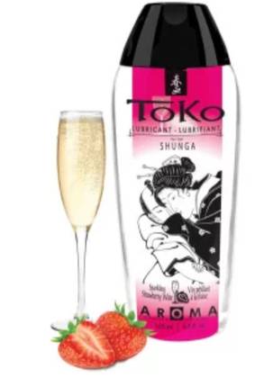 Toko Aroma à base de Água Champagne e Morangos