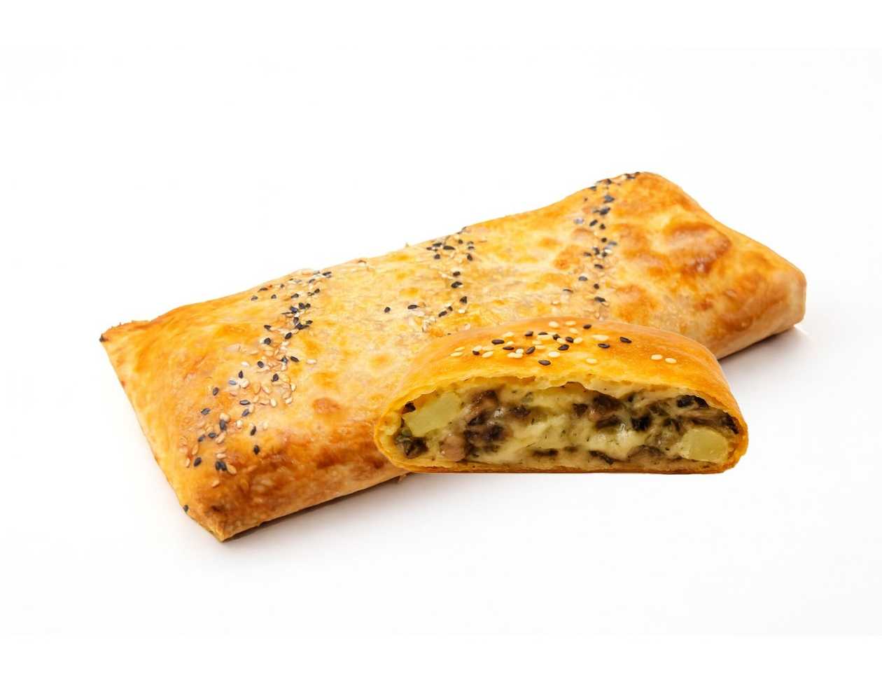 Mushroom Potato Strudel