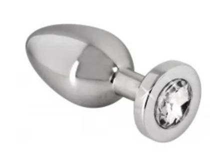 Pequeno Jewel Butt Plug com Brilhante