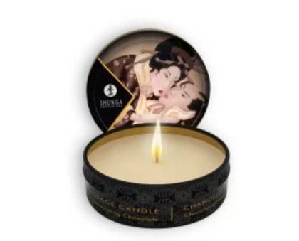 Vela para Massagem Afrodisíaca Shunga Chocolate 30ml