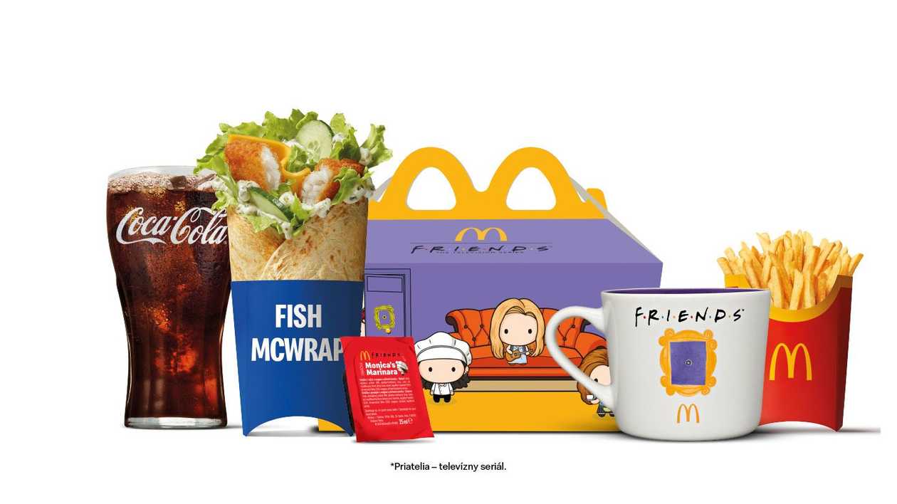 Fish McWrap Priatelia menu