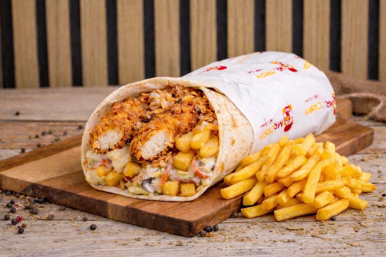 Meniu Crispy wrap