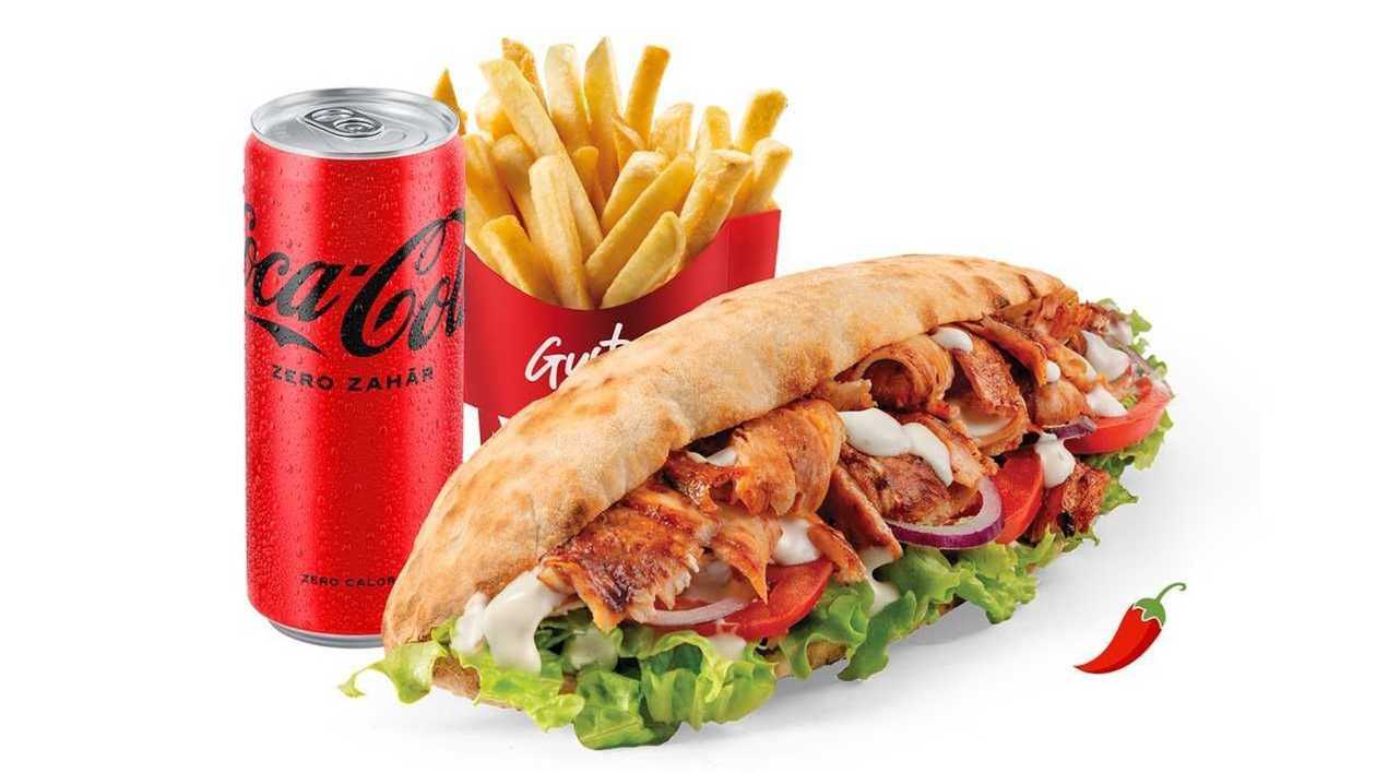 Meniu Doner pui - mediu