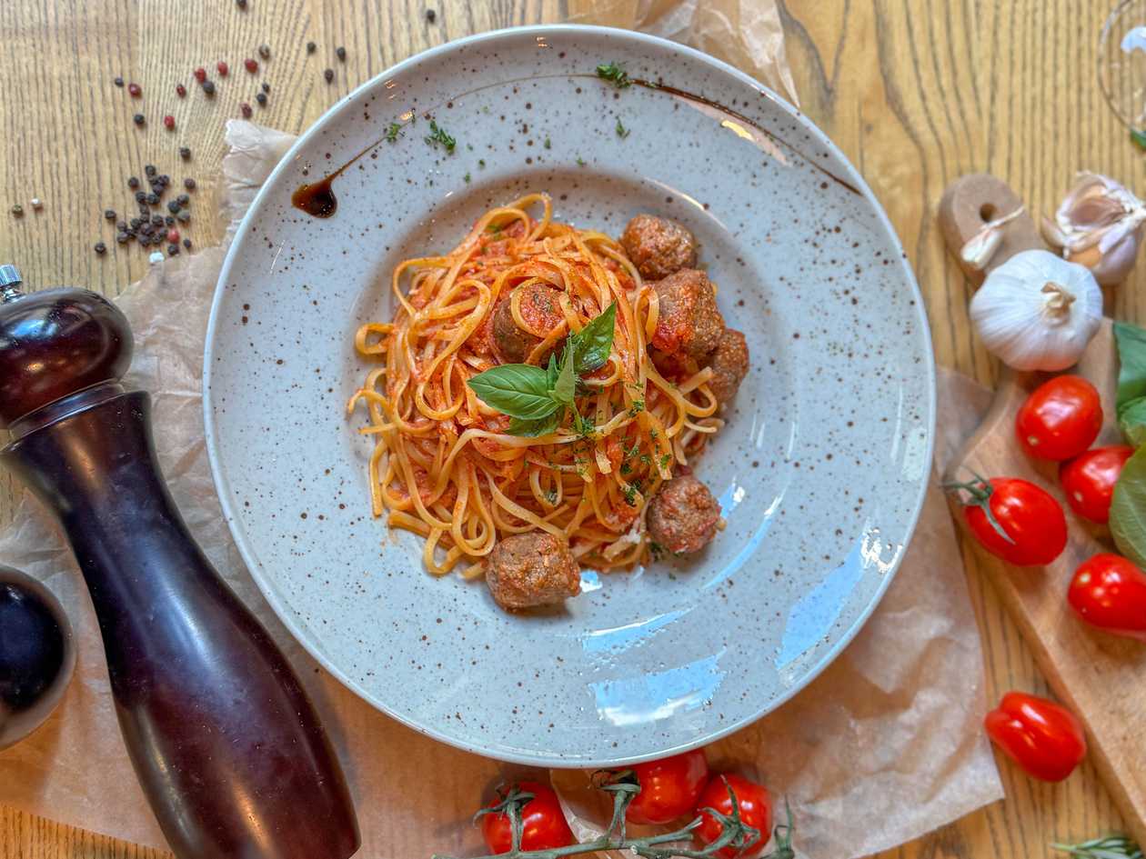 LINGUINE POLPETTE DELLA NONNA