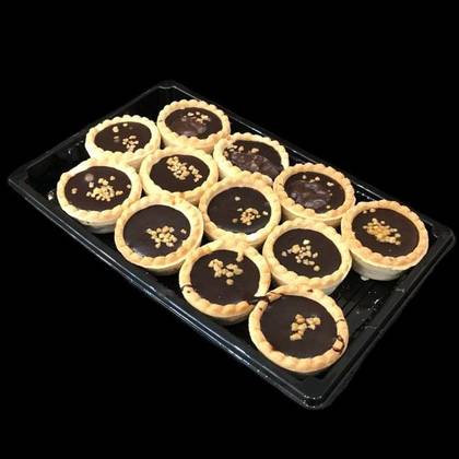 Mini tarte ciocolata