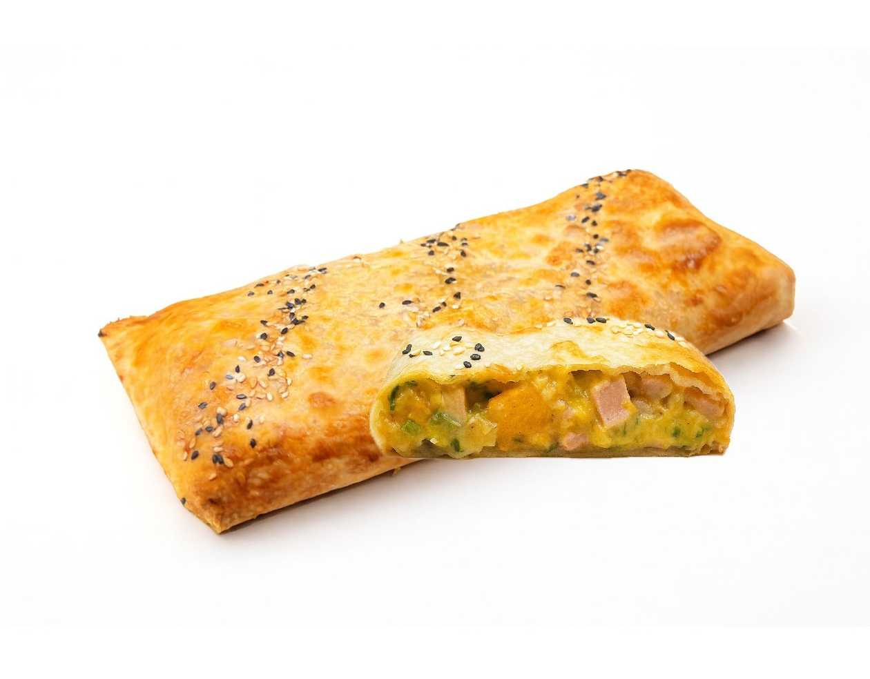 Pumpkin Sausage Strudel