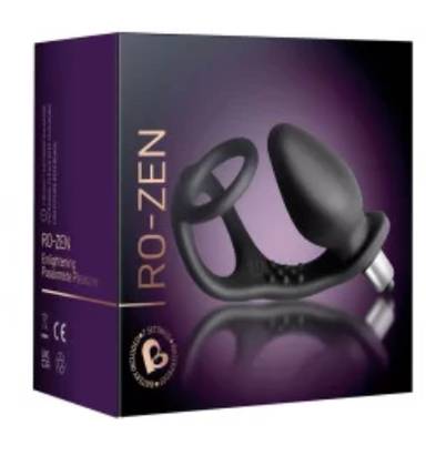 RO-ZEN Black Vibrador Anal