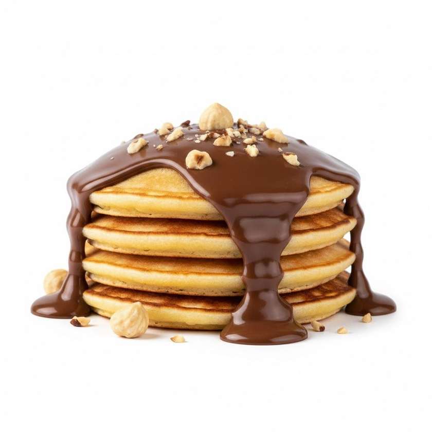 Pancakes with Nutella