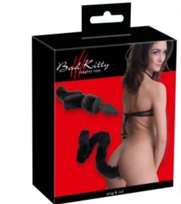 Plug Anal com Cauda BK
