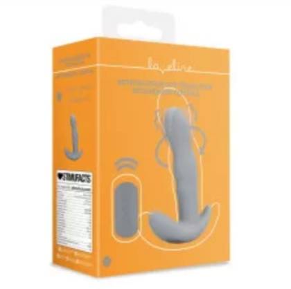 Estimulador de Próstata com Rotação e Comando